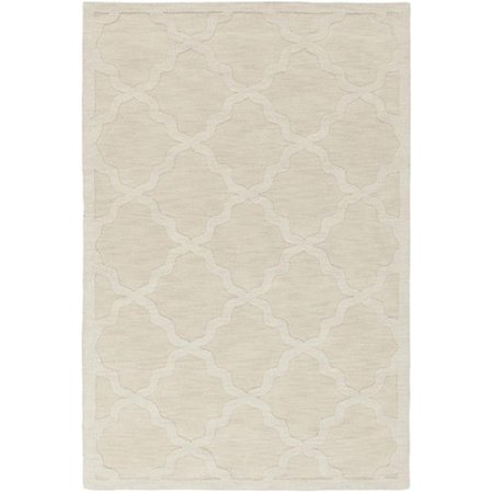 ARTISTIC WEAVERS Central Park Abbey Rectangle Handloomed Area Rug- Beige - 2 x 3 ft. AWHP4021-23